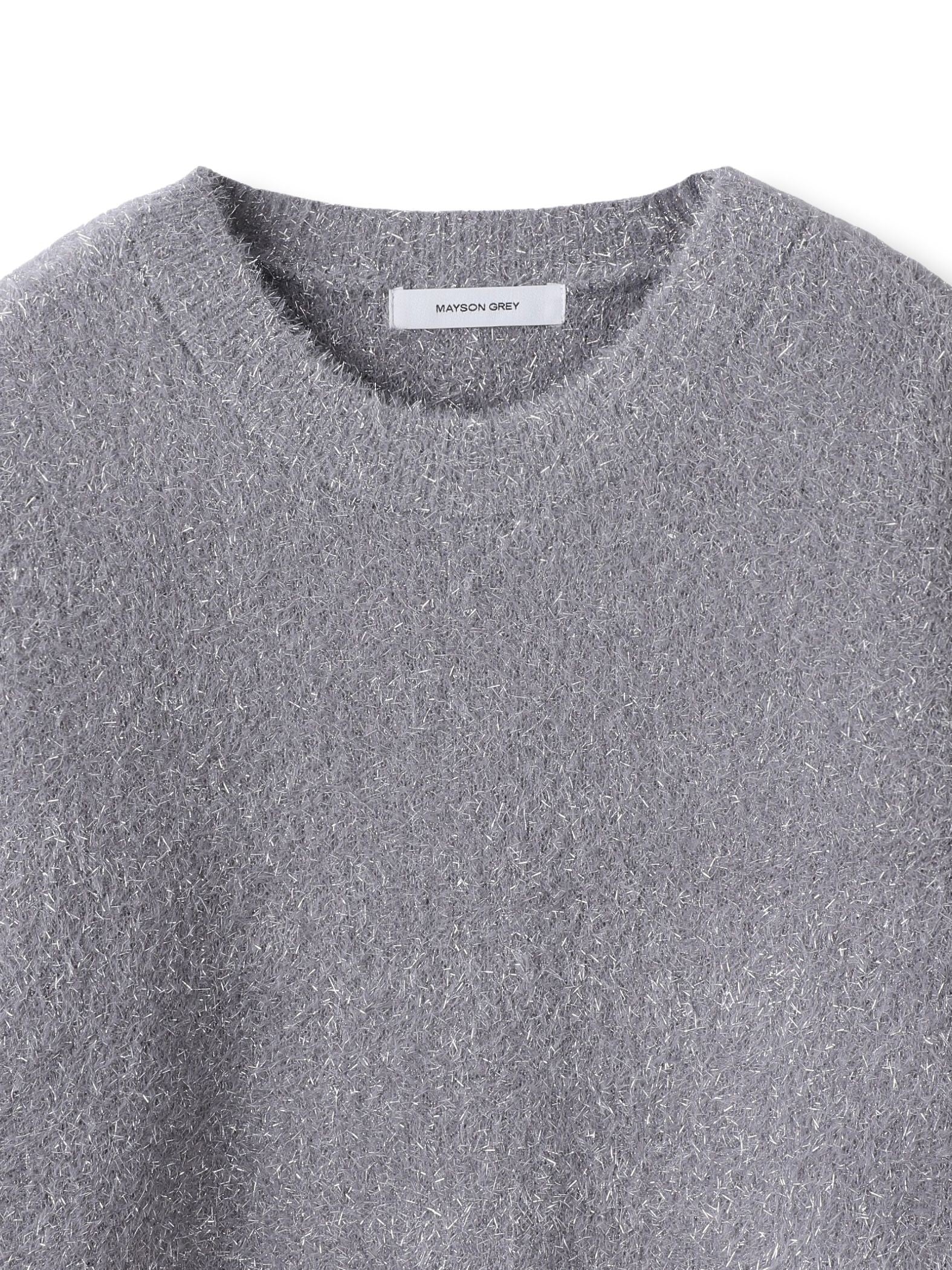 【WEB限定】ラメフェザーニット≪手洗い可能≫