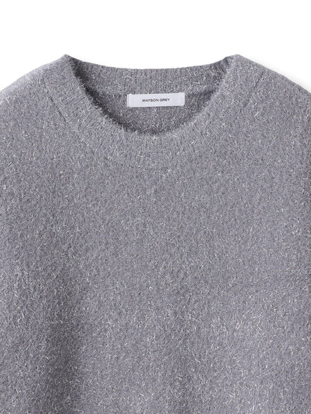 【WEB限定】ラメフェザーニット≪手洗い可能≫