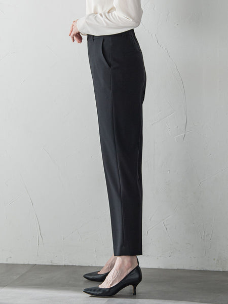 【大きいサイズ】ピクシエスタストレートパンツ≪洗濯機で洗える≫