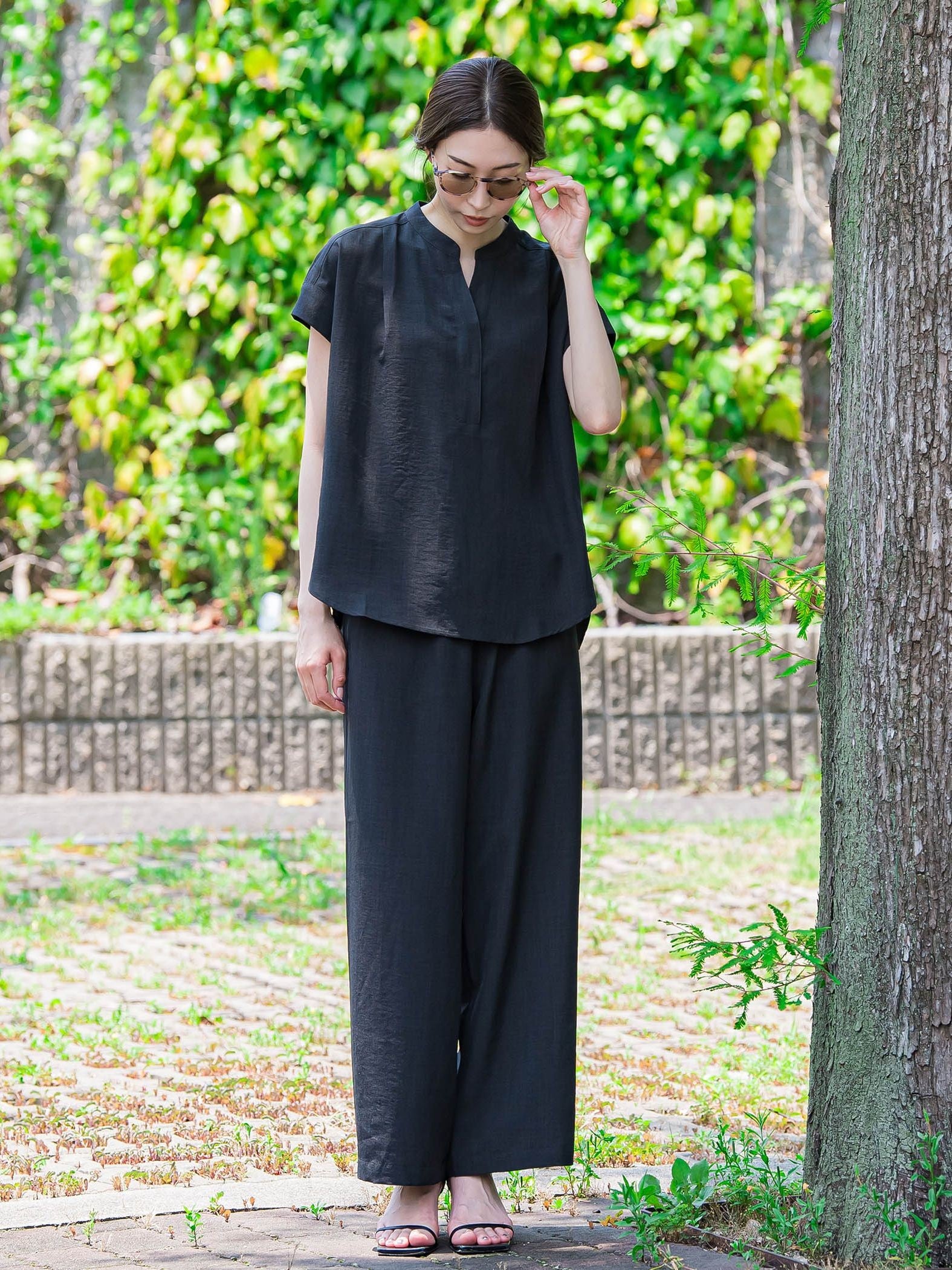 【WEB限定/2点セット】”うれしいセットで何通りも?”優秀セットアップ≪手洗い可能≫