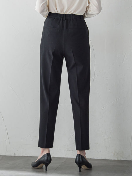 【大きいサイズ】ピクシエスタストレートパンツ≪洗濯機で洗える≫