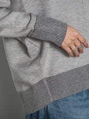 今日の気分で着回せるリバーシブルニット≪手洗い可能≫