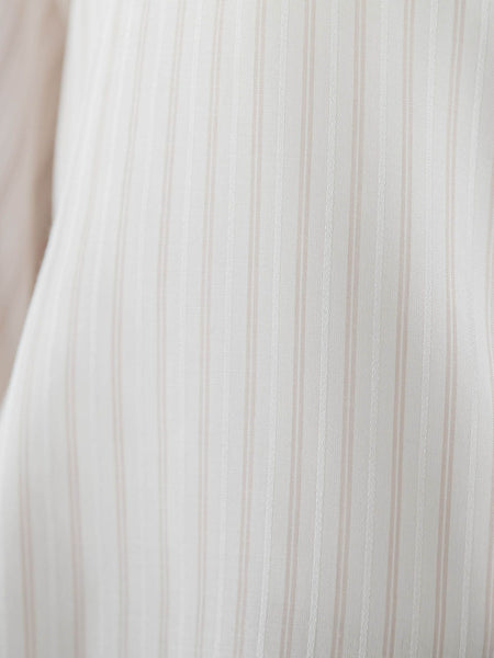 LYOCELL DOBBY STRIPEシャツ