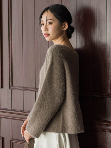 FOX/CASHMEREニット≪手洗い可能≫