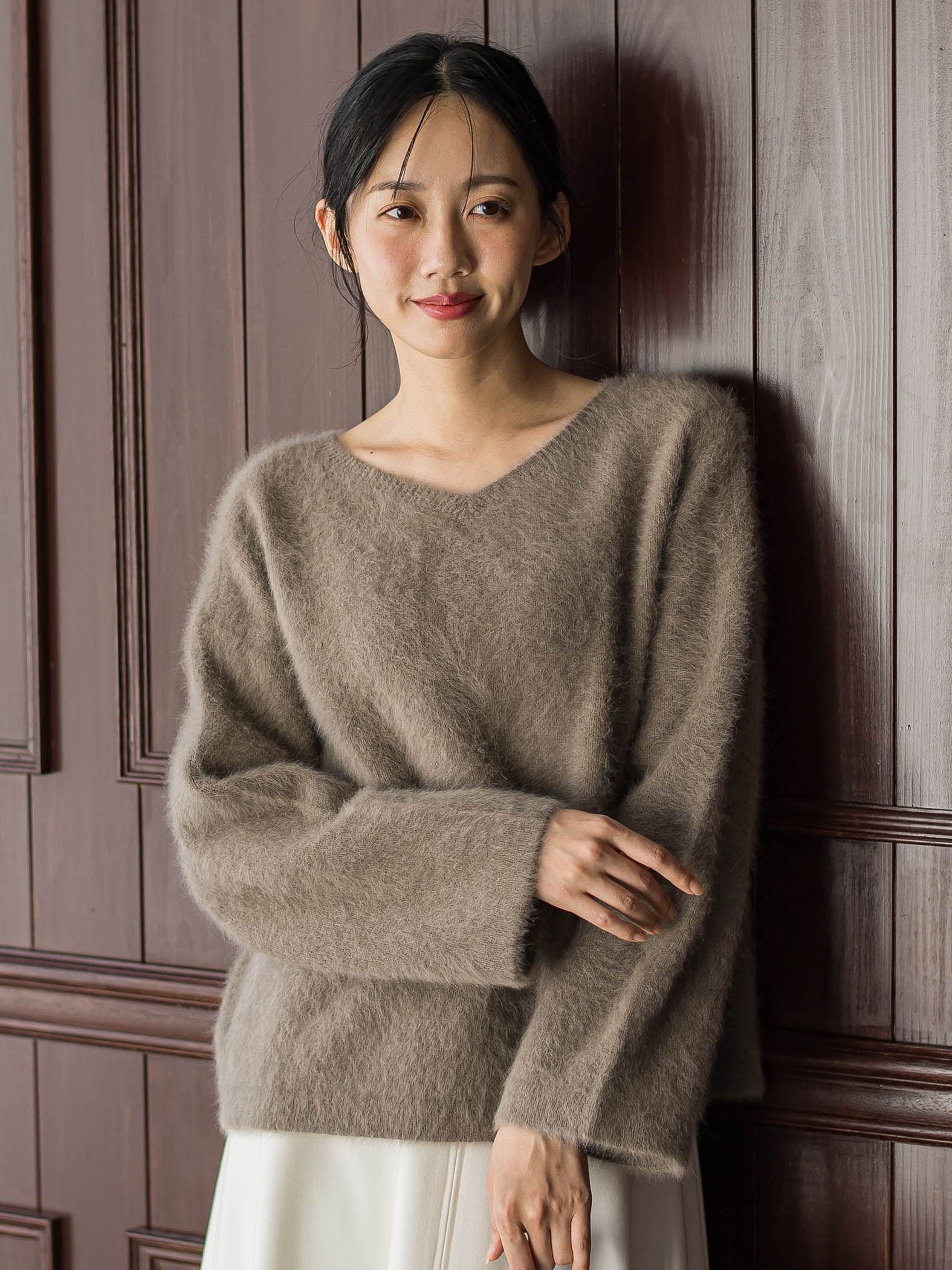 FOX/CASHMEREニット≪手洗い可能≫