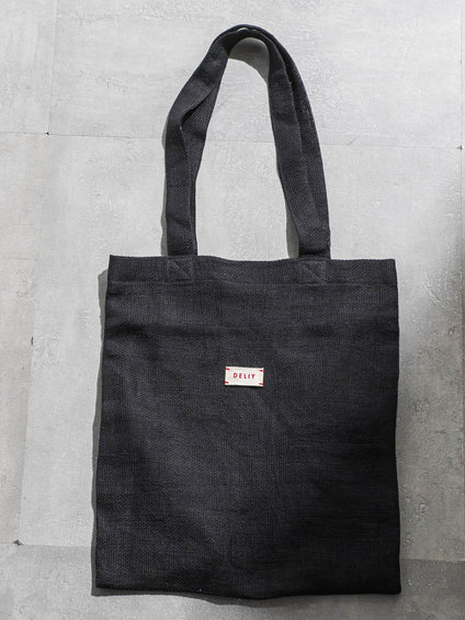 【WEB限定】【DELIY】LINEN RAMIE LENO WEAVE SHOULDER BAG