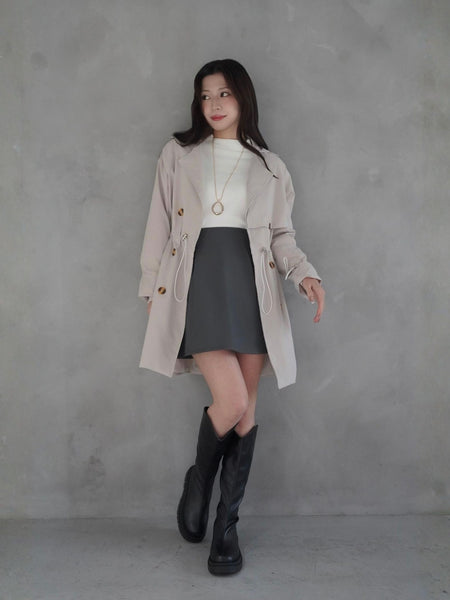 Middle Trench Coat