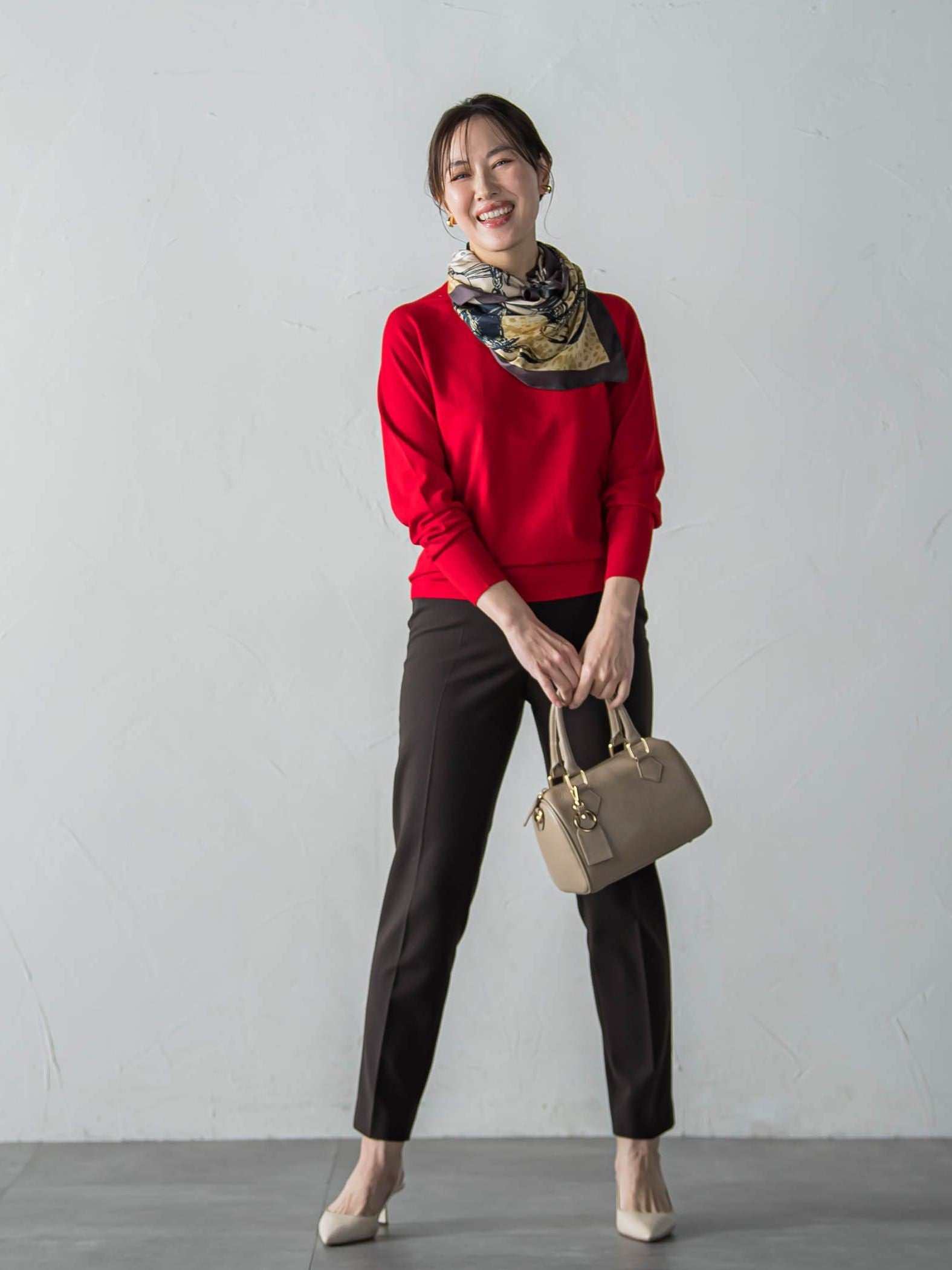 【WEB限定】エレカットベーシックニット