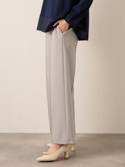 《予約販売》【ふんわり、きちんと。】ライトダンボールワイドパンツ≪手洗い可能≫