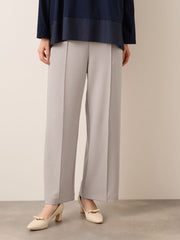 《予約販売》【ふんわり、きちんと。】ライトダンボールワイドパンツ≪手洗い可能≫