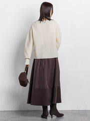 素材切り替えオーガンジースカート