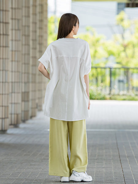 【WEB限定】タンブラーブッチャーワイドパンツ≪手洗い可能≫