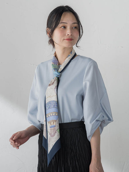 デザインスリーブプルオーバー