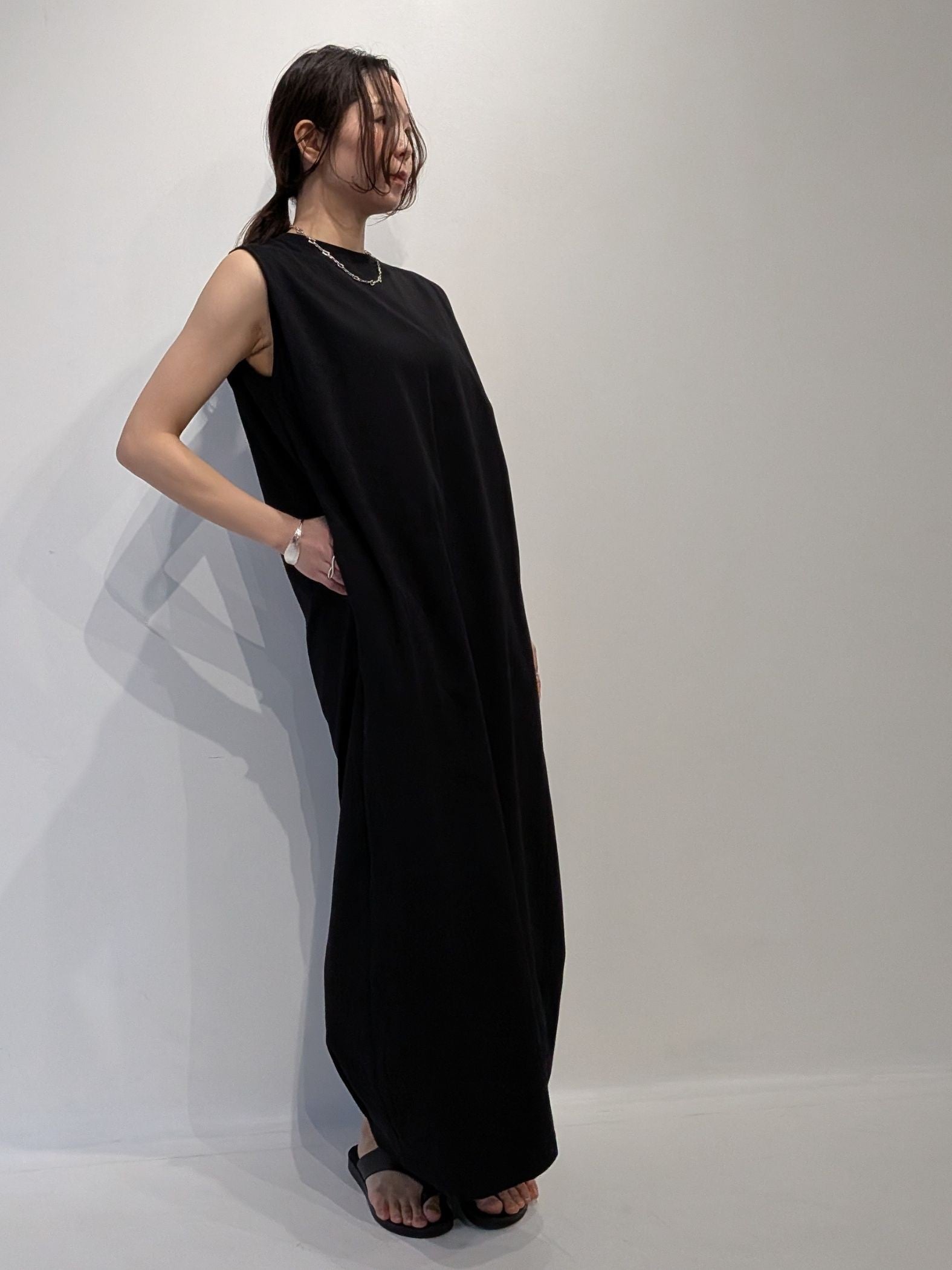 【Made in japan】 tuck dress