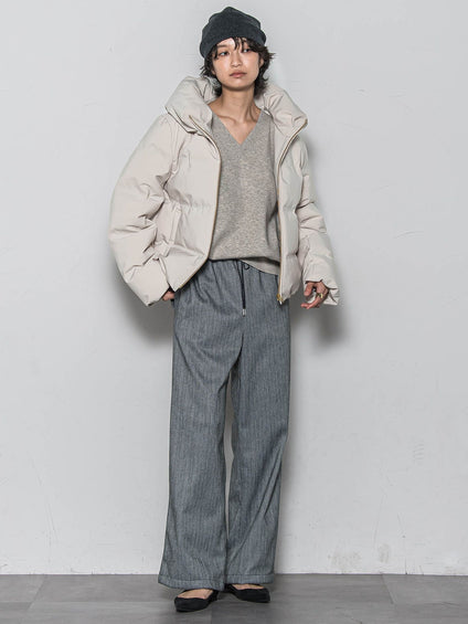 コンパクトシームレスダウンジャケット