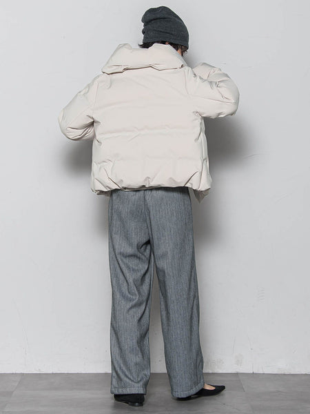 コンパクトシームレスダウンジャケット