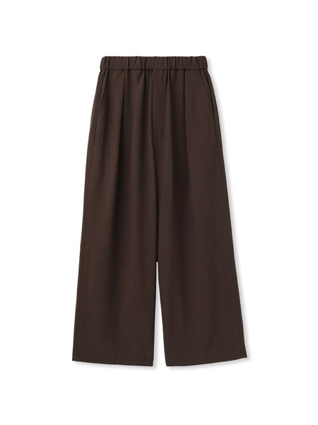 【一瞬で楽とキレイを叶える】タンブラーブッチャーイージーワイドパンツ≪セットアップ対応≫