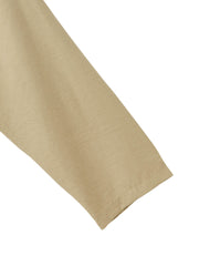 スウェードライクピーチガウントレンチコート