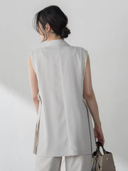 【カタログ掲載】【涼・美・楽】サイドベルトジレ