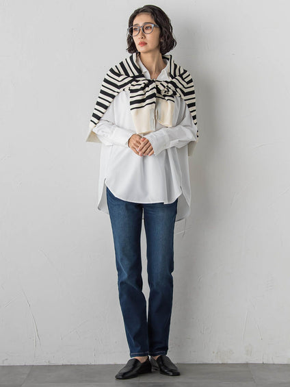 【WEB限定】”3コーデが叶う2点セット”ニット×シャツ