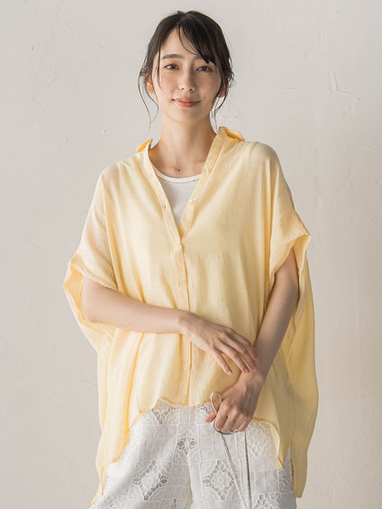 【WEB限定カラーあり】ドルマンブラウス+タンクSET