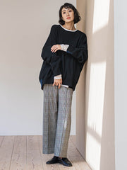 【WEB限定】”3コーデが叶う2点セット”ニット×シャツ≪手洗い可能≫