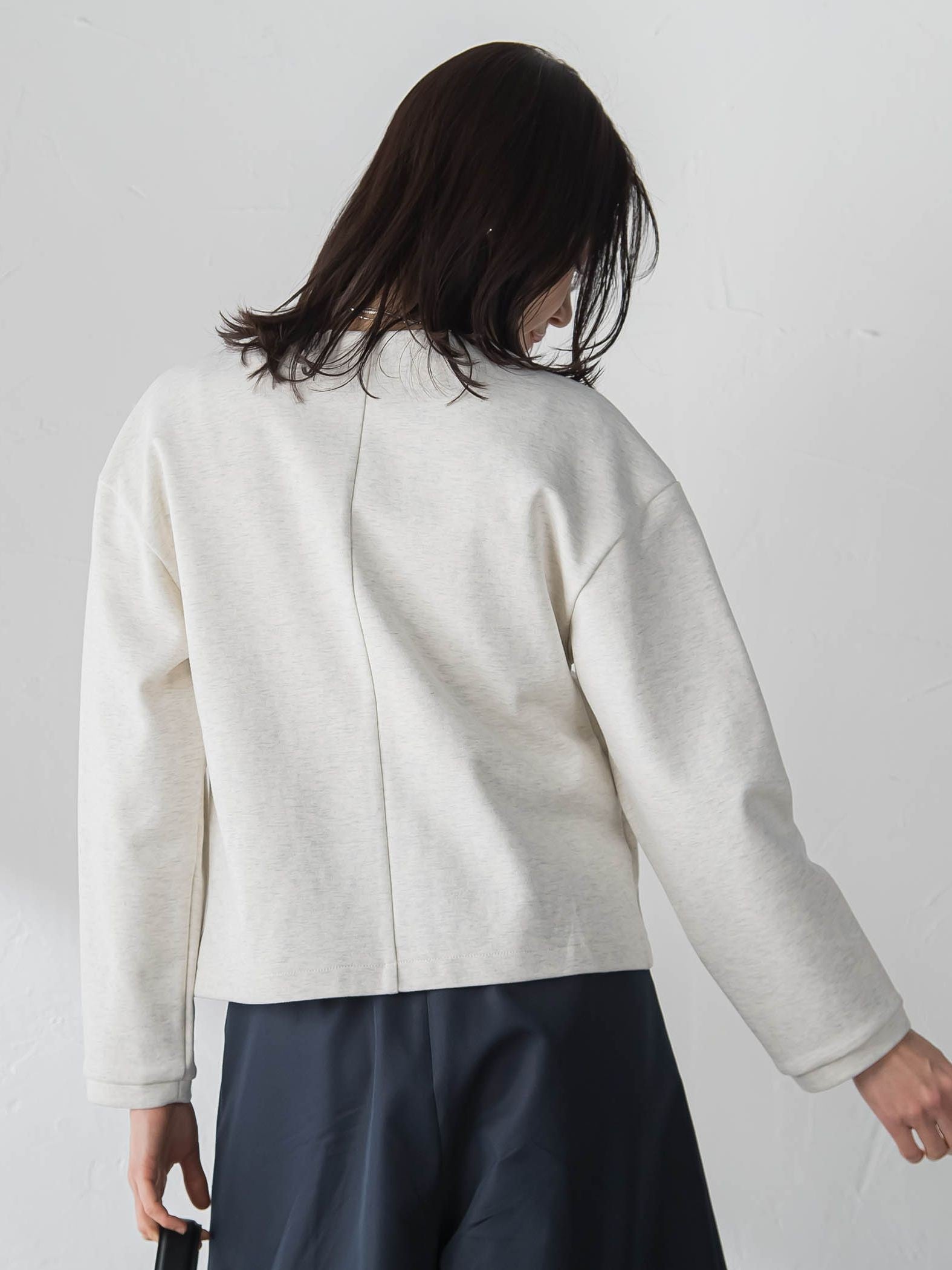 【WEB限定】美フォルムデイリーカーディガン≪洗濯機で洗える/11号あり≫