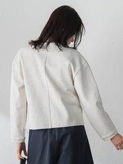 【WEB限定】美フォルムデイリーカーディガン≪洗濯機で洗える/11号あり≫