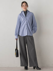 ウォッシャブルベア天竺カットソー≪洗濯機で洗える≫