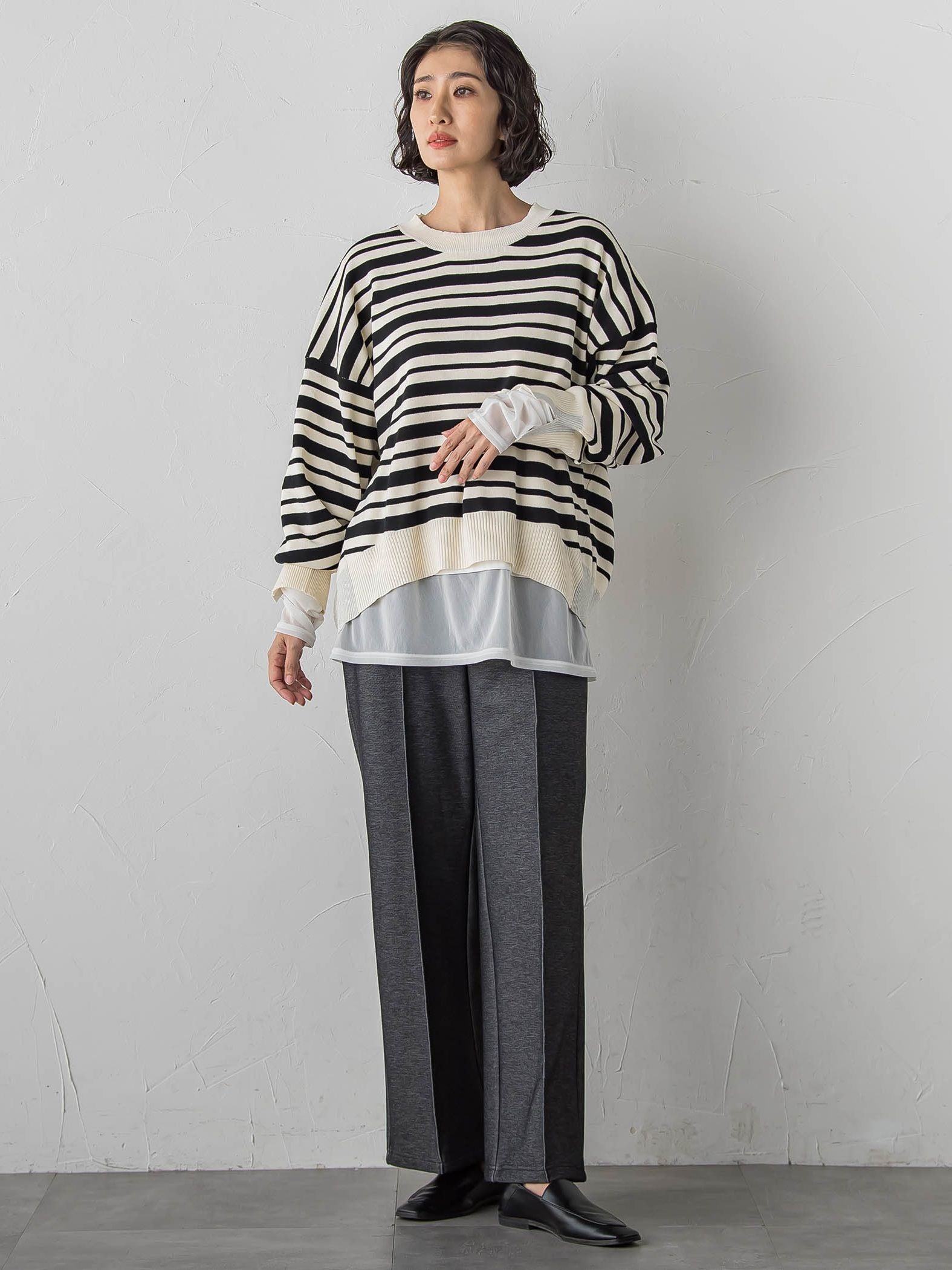 【WEB限定】”重ねるだけで格上げ”レイヤードインナー