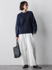 ”暖かさも洒落感も”裏起毛デニム