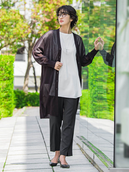 【WEB限定/大きいサイズ】”細身パンツも怖くない”Tシャツチュニック