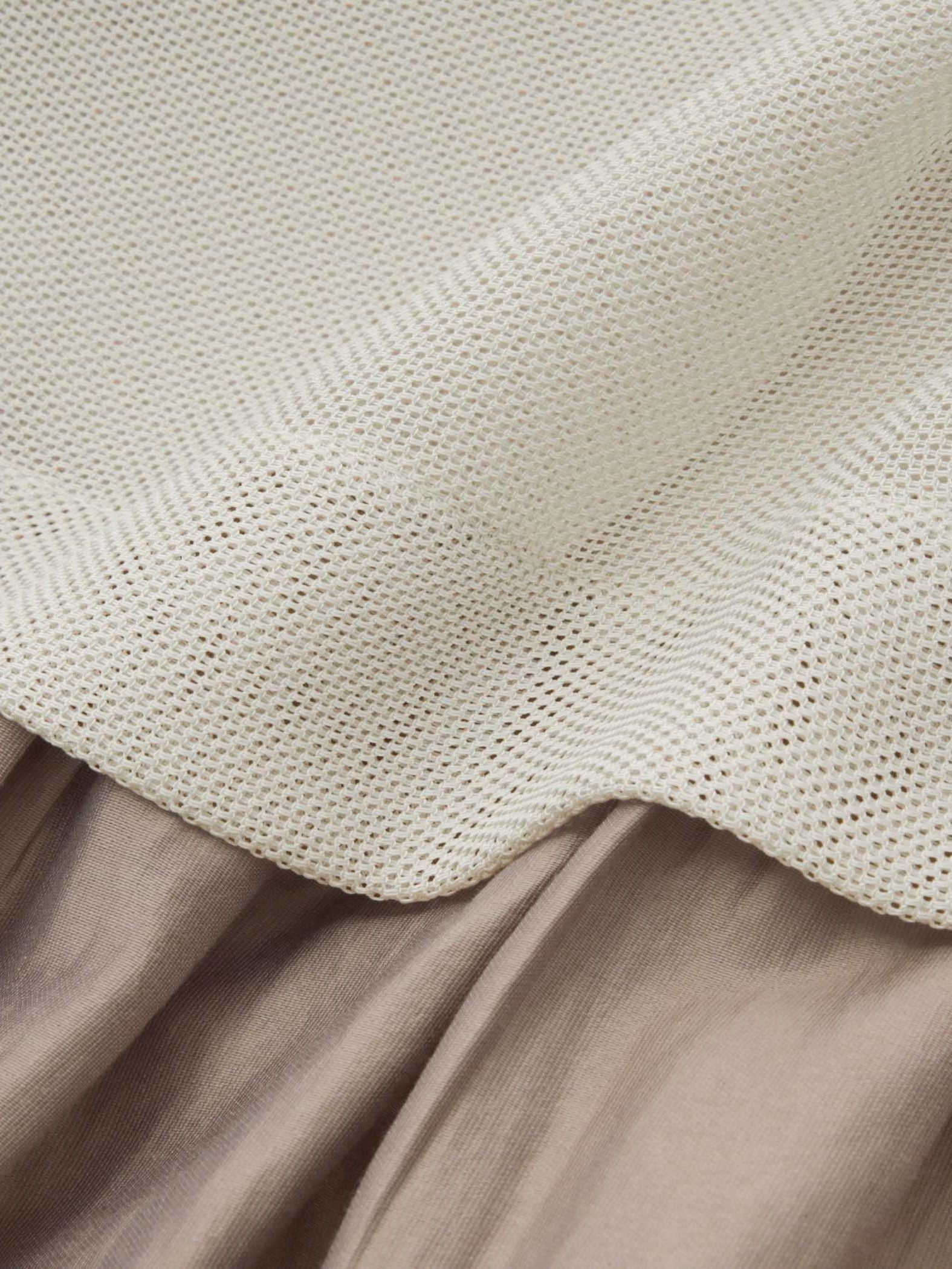 【大人の抜け感】メッシュブルゾン