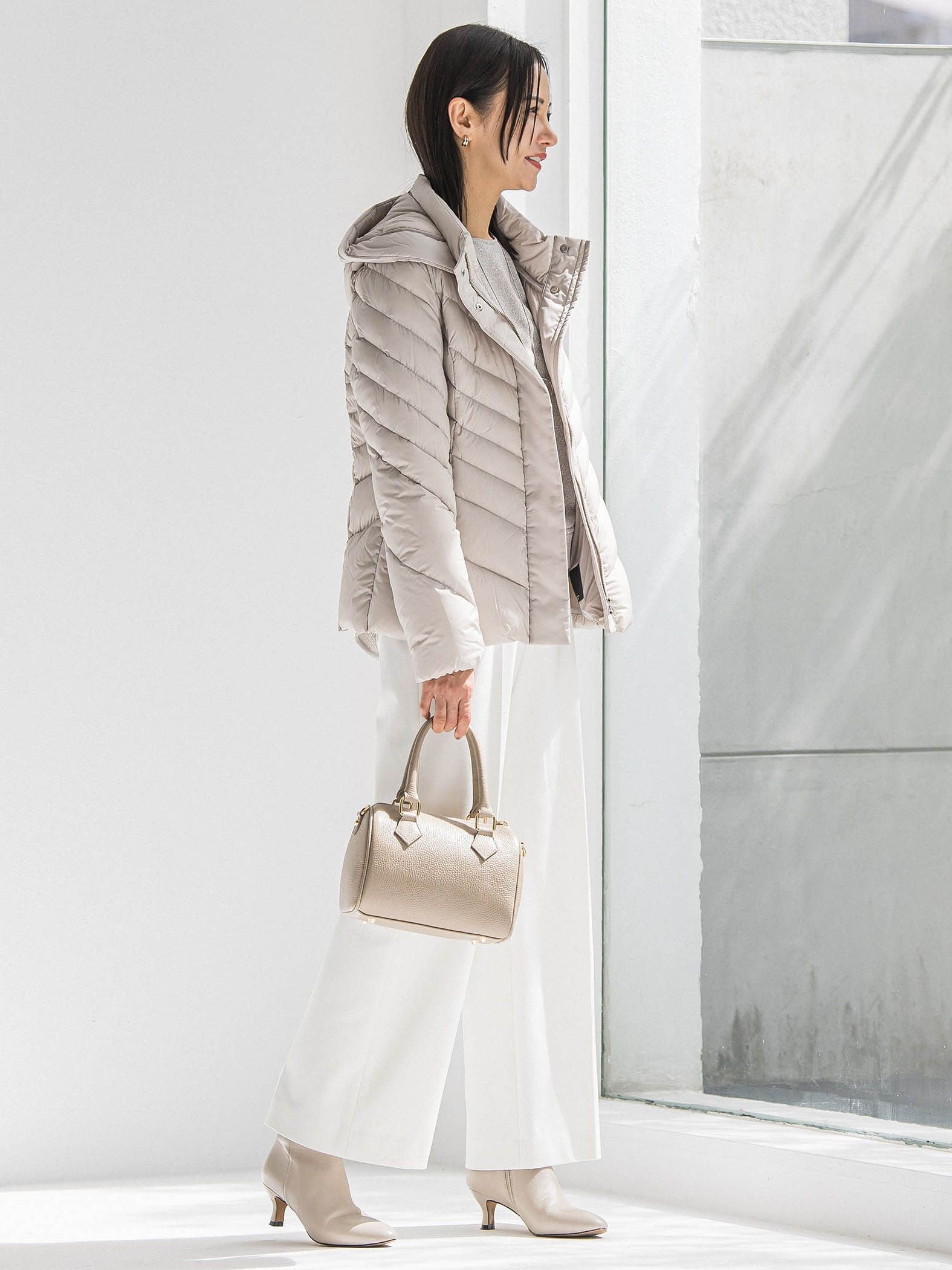 両面起毛ワイドパンツ≪WEB限定13号/洗える/セットアップ対応≫