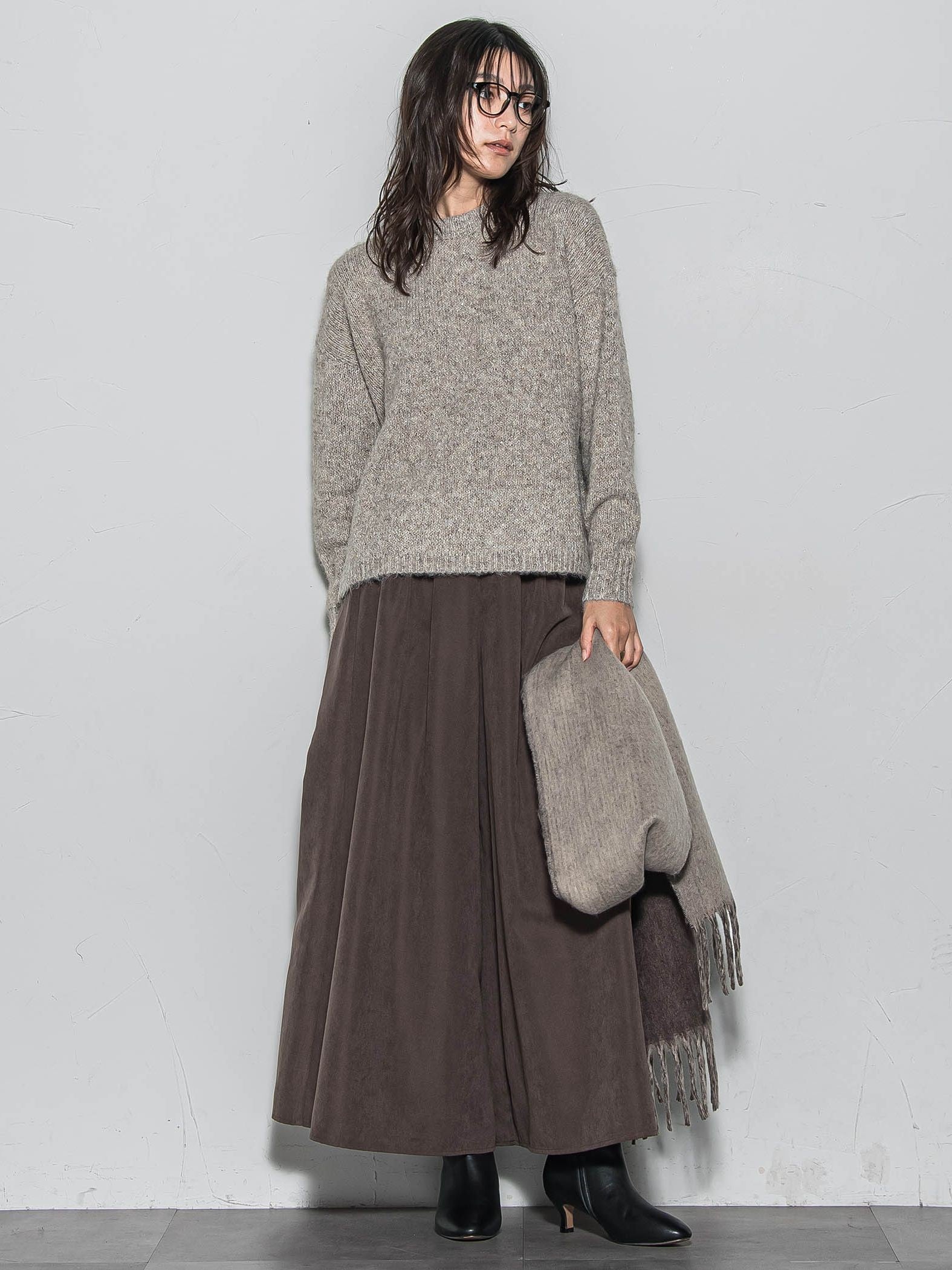 【新色追加】【ゆるっと上品】私に似合うキュロットパンツ≪手洗い可能≫