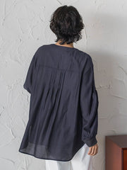 【WEB限定】シルキーローンブラウス