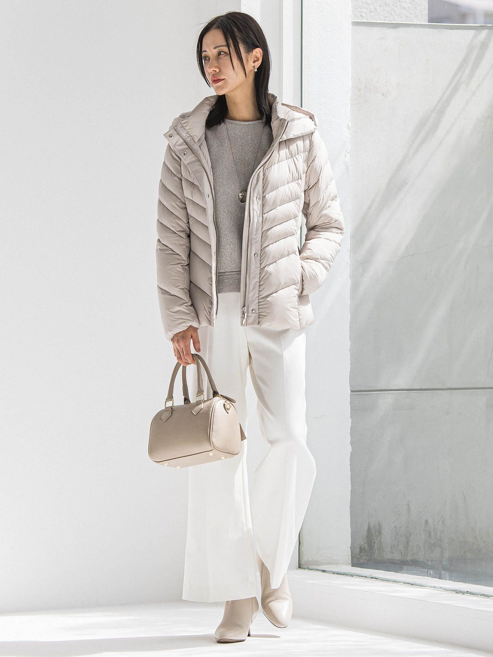 両面起毛ワイドパンツ≪WEB限定13号/洗える/セットアップ対応≫