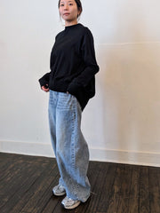 《予約販売》　soft gather tops 【日本製】