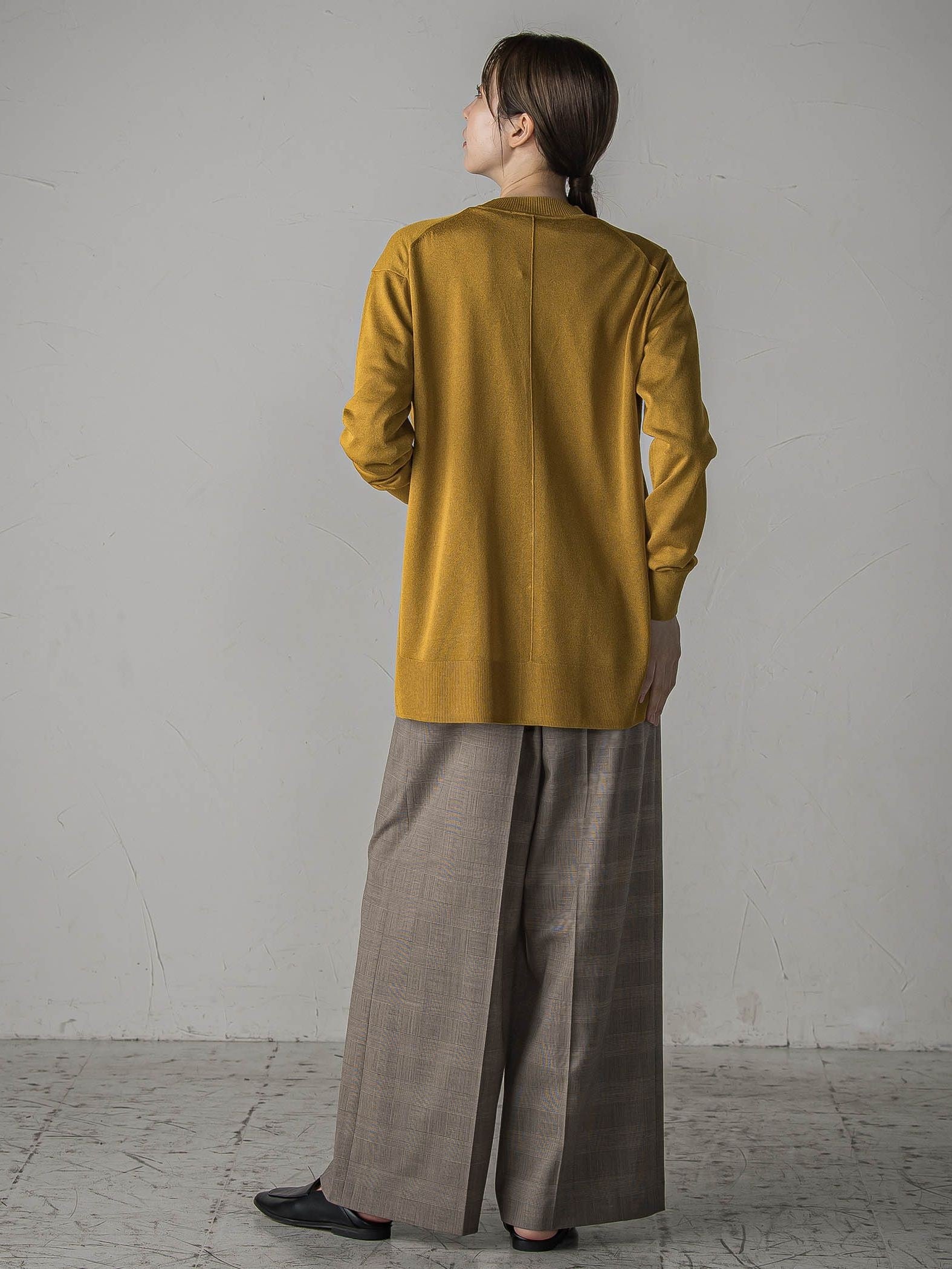 【極】SARIニットカーディガン≪手洗い可能≫