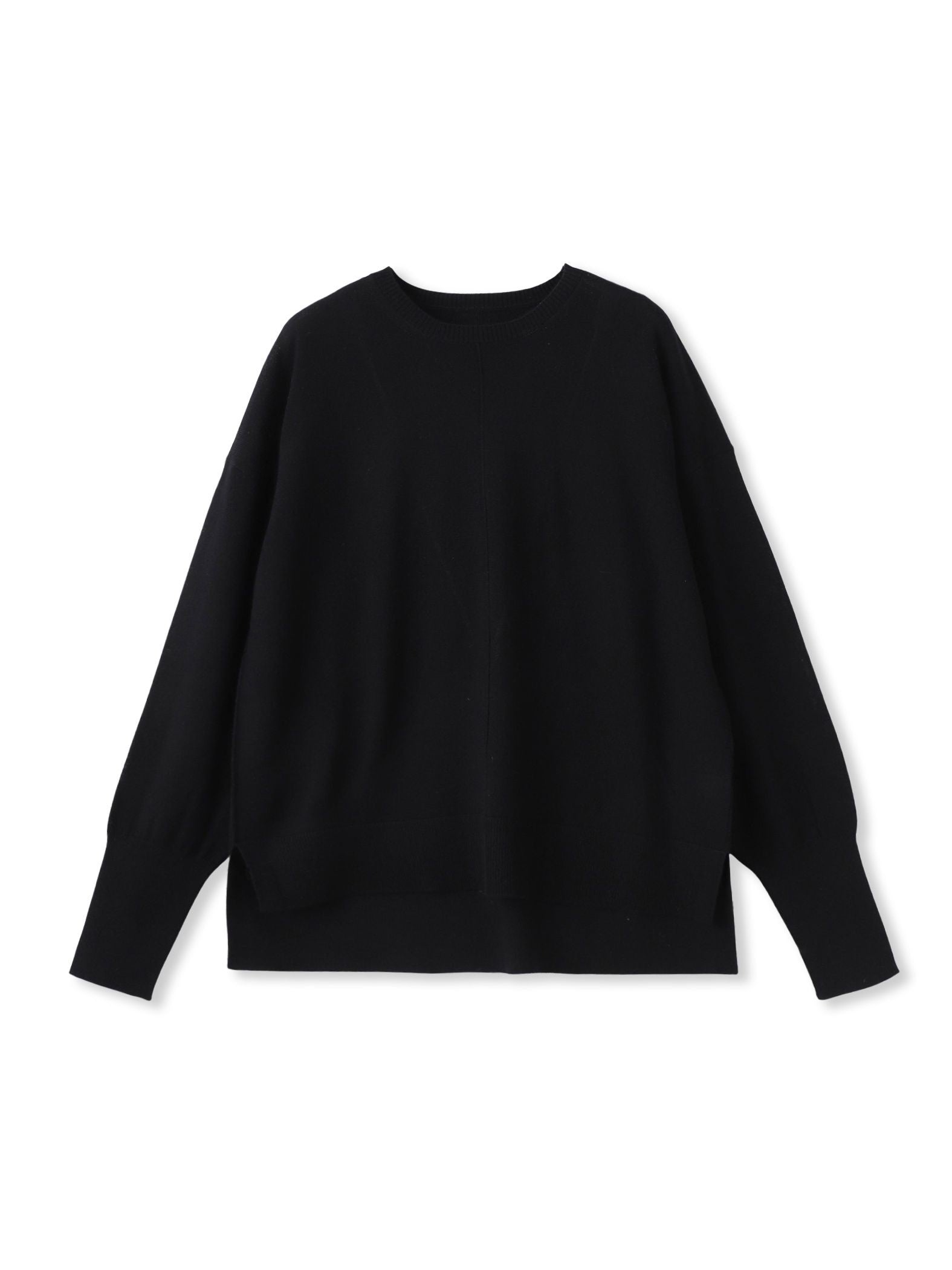 【WEB限定】ベーシックウールクルーネックニット≪洗える≫