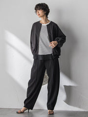 ポンチローマラウンドヘムドッキングプルオーバー