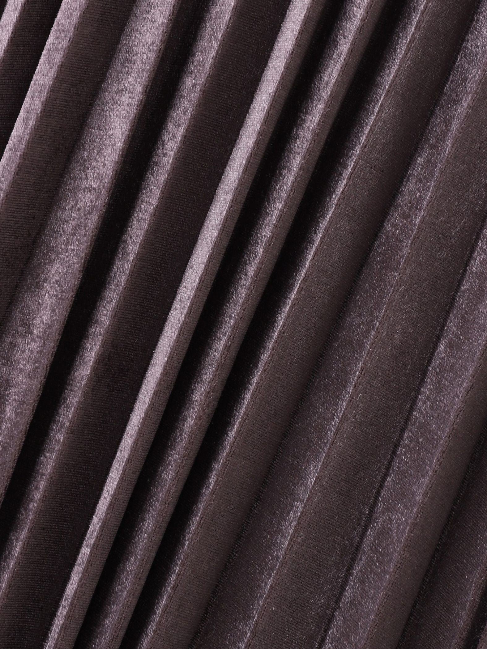 【WEB限定】ストレッチベロアプリーツスカート≪手洗い可能≫