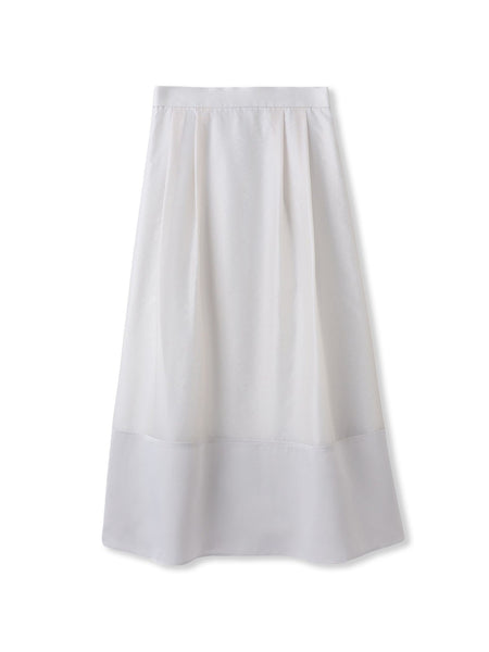 素材切り替えオーガンジースカート