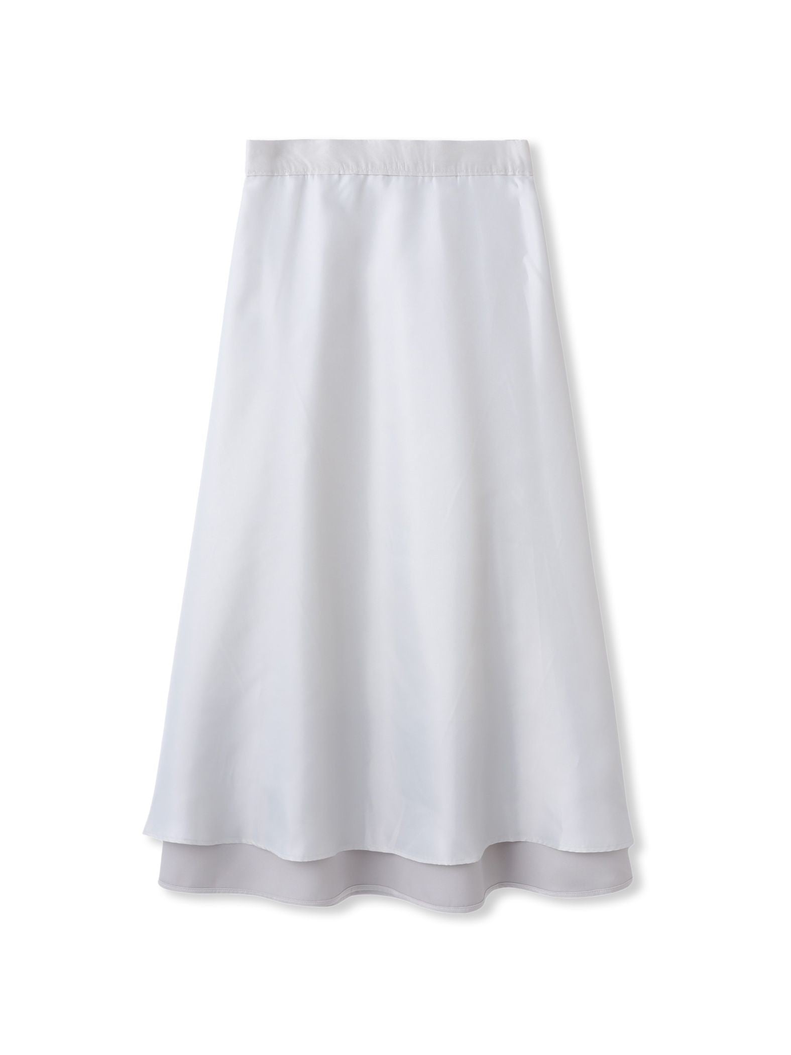 素材切り替えオーガンジースカート