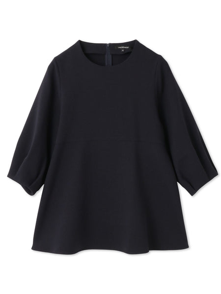 【WEB限定】【7号あり】ペプラムチュニックブラウス≪洗える/防シワ≫