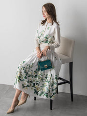 クリスマスローズカーディガン