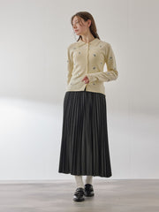 シープナッパチョウプリーツスカート