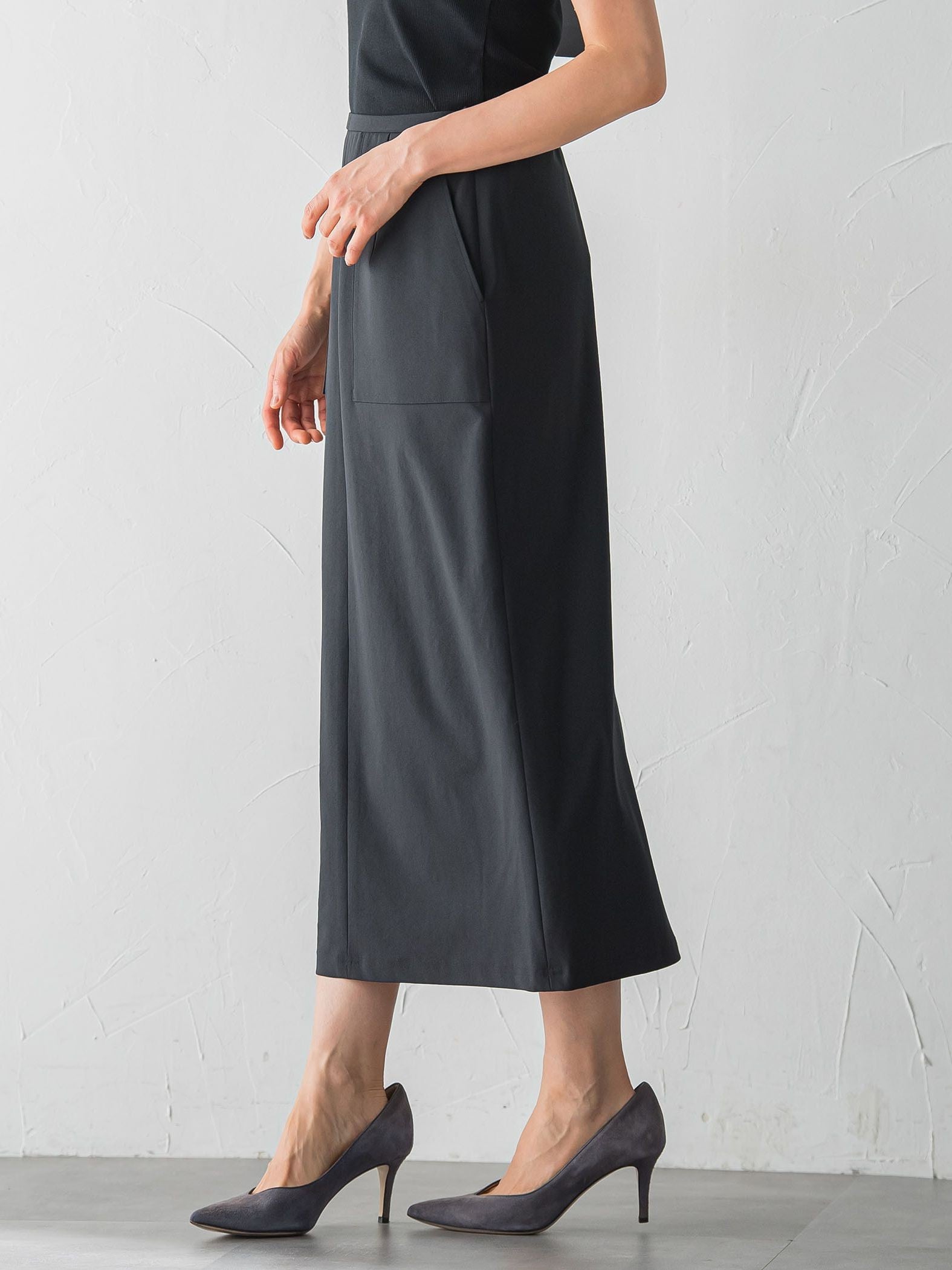 【WEB限定】Active Beautyナロースカート≪洗濯機で洗える≫