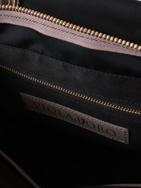 【VIOLAd'ORO】ノットハンドルナイロントート