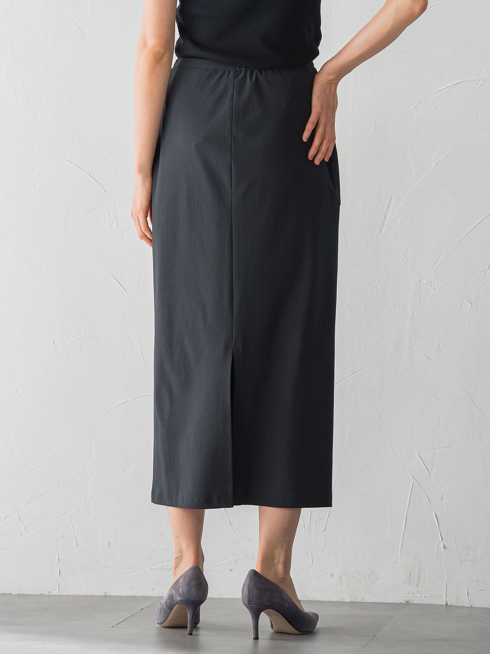 【WEB限定】Active Beautyナロースカート≪洗濯機で洗える≫